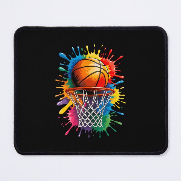 Item preview, Colorful Basketball Tie Dye Color Splash designed and sold by DonnieJennie.