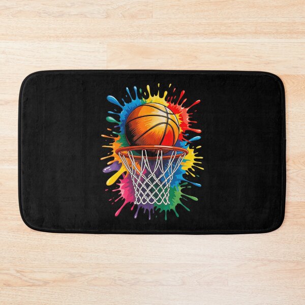 Item preview, Colorful Basketball Tie Dye Color Splash designed and sold by DonnieJennie.
