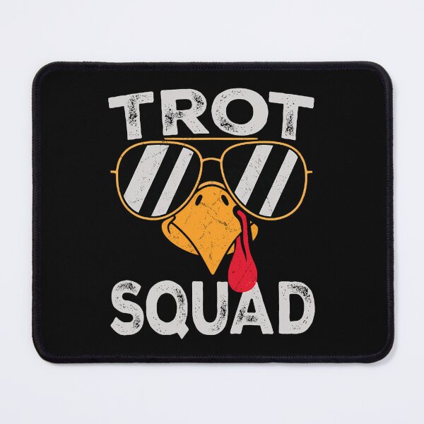 Item preview, Gobble Trot Fall Cute Happy Thanksgiving 80s Squad designed and sold by CalvinVanAuken.
