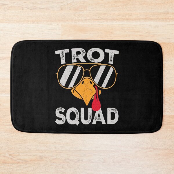 Item preview, Gobble Trot Fall Cute Happy Thanksgiving 80s Squad designed and sold by CalvinVanAuken.