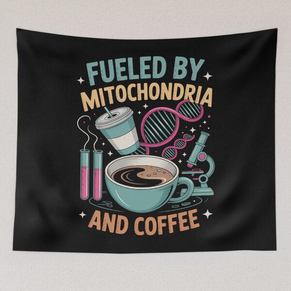Item preview, Biology Teacher Science Fueled By Mitochondria Coffee designed and sold by DentistLegal.