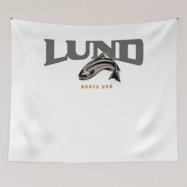 Artikelvorschau, LUND Boats USA Logo Angeln entworfen und verkauft von ViolaOrn.