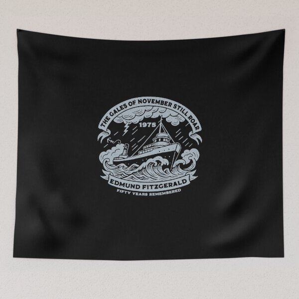 Item preview, The Gales of November Still Roar Edmund Fitzgerald 50 Years Remembered  designed and sold by Denisemichels.