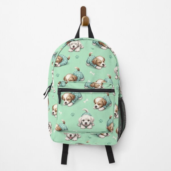 Item preview, Cute Puppy Seamless Pattern – Adorable Sleeping Dogs designed and sold by jarvisdesignsJD.