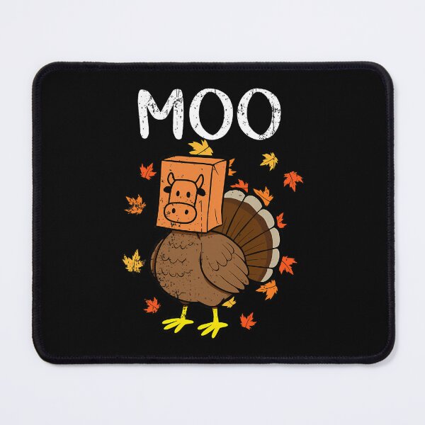 Item preview, Turkey Holiday 90s Thanksgiving Festive Cow Moo Day Funny designed and sold by rebeccathanuos.