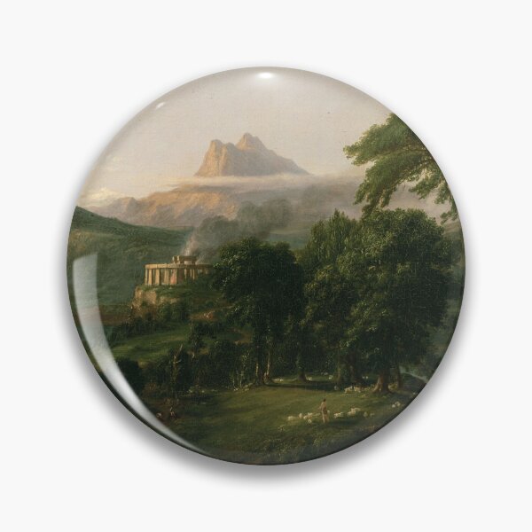 Item preview, The Course of Empire - the Arcadian or Pastoral State Painting designed and sold by nicholaswaldrop.
