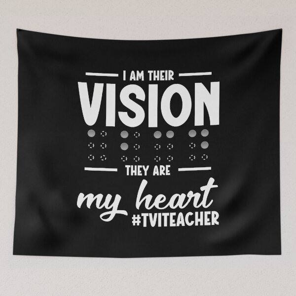 Item preview, Visually Impaired Teacher Squad My Heart Vit Teacher designed and sold by DeannaAntoin.