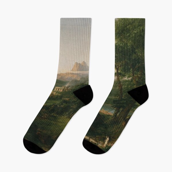 Item preview, The Course of Empire - the Arcadian or Pastoral State Painting designed and sold by nicholaswaldrop.