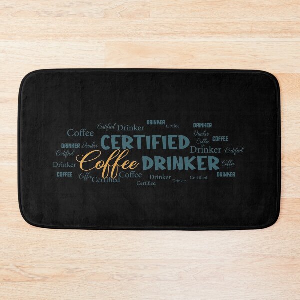 Item preview, Certified Coffee Drinker – Funny Caffeine Lover Quote, Humorous Coffee Addict Gift for Espresso Fans & Daily Brew Enthusiasts designed and sold by karibov.