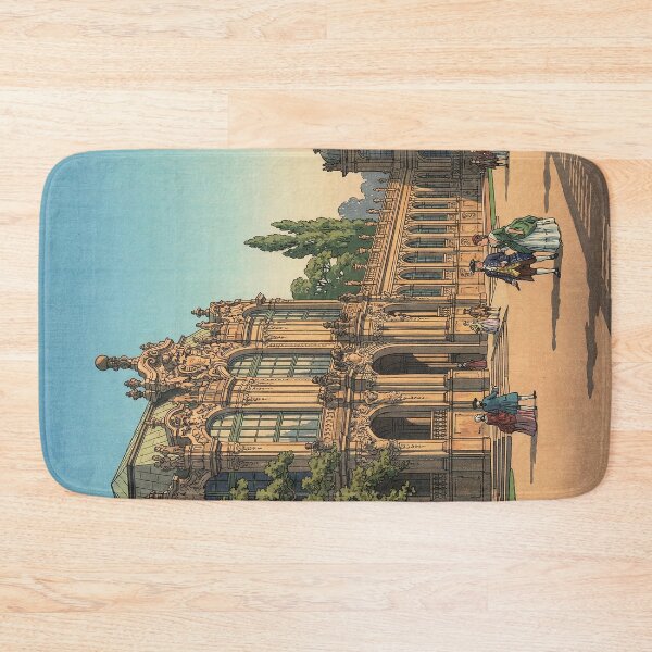 Item preview, Wall Pavilion of Dresden Zwinger Japanese Woodblock Print designed and sold by Takeda-art.