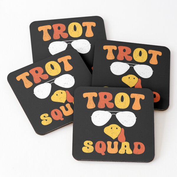 Item preview, Squad Gobble Fall Happy Thanksgiving 80s Trot Cute designed and sold by CalvinVanAuken.
