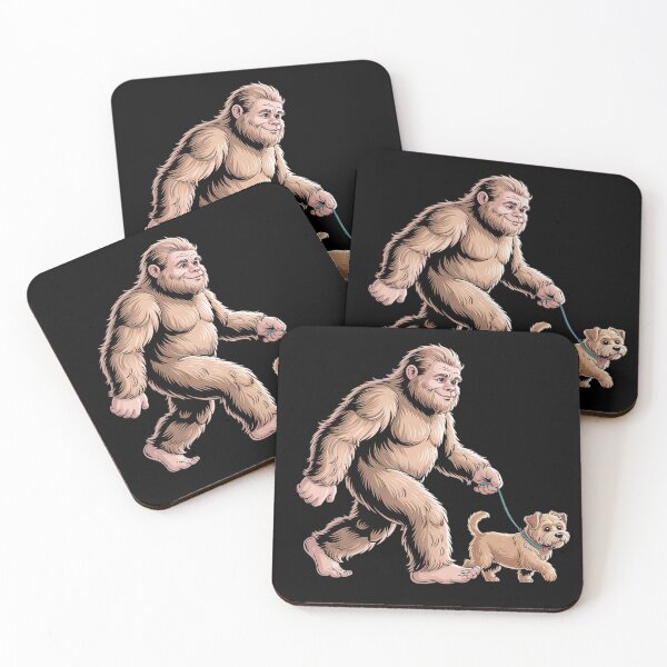 Item preview, Bigfoot Walking Brussels Griffon Dog Dad Mom - Sasquatch designed and sold by ToggleBet.