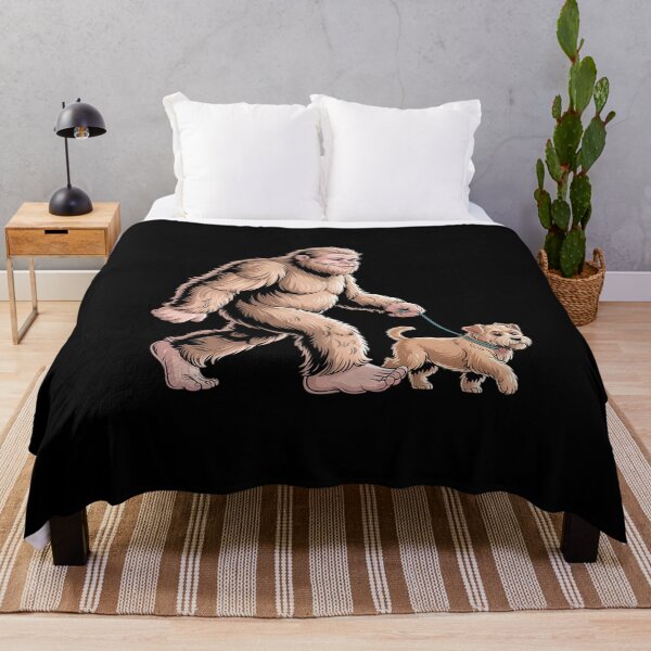 Item preview, Bigfoot Walking Brussels Griffon Dog Dad Mom - Sasquatch designed and sold by ToggleBet.