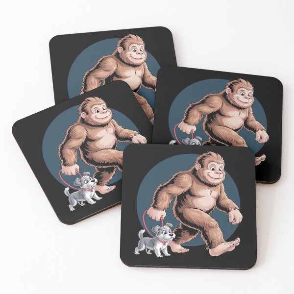 Item preview, Bigfoot Walking Scottish Terrier Dog Dad Mom - Sasquatch designed and sold by ToggleBet.