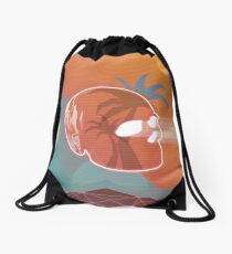"NEON FIRE" Drawstring Bag