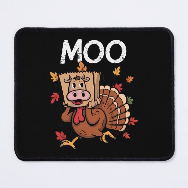 Item preview, Thanksgiving Funny Day Festive 90s Turkey Holiday Cow Moo designed and sold by rebeccathanuos.