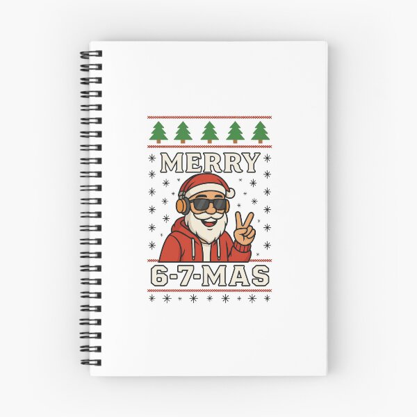 Item preview, Merry 6-7-Mas – Funny Zoomer Santa Christmas Meme designed and sold by SillyGeuse.