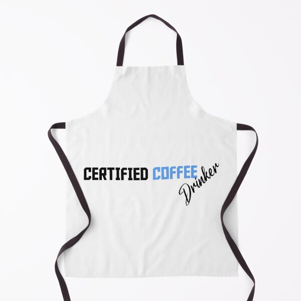 Item preview, Certified Coffee Drinker Funny Caffeine Addict - Barista Espresso Lover Humor - Morning Energy Boost Quote - Dark Roast Bean designed and sold by karibov.