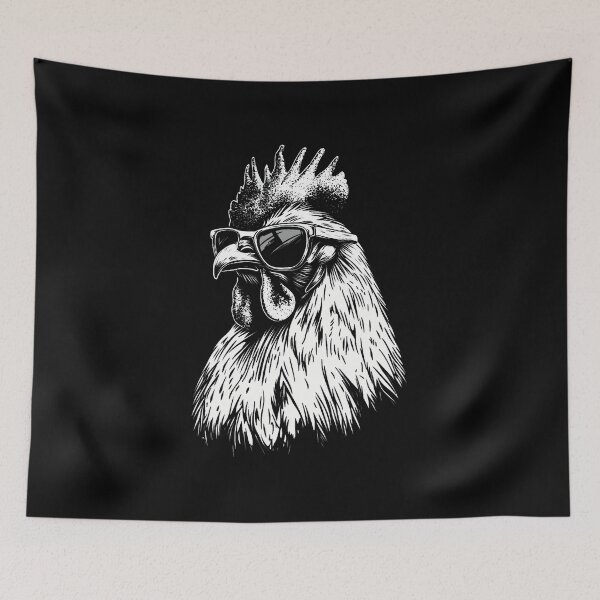 Item preview, Cool Chickens, Funny Chicken, Trendy Chickens, Retro Chickens, Stylish Chickens, Chickens Shades, Chickens Sunnies, Chickens Rock, Chicken Coolness, Chickens Attitude, Cool Chickens designed and sold by DonnieJennie.