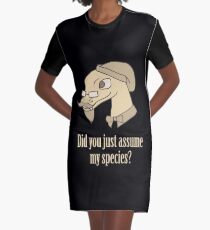 Hipster Dragon Graphic T-Shirt Dress