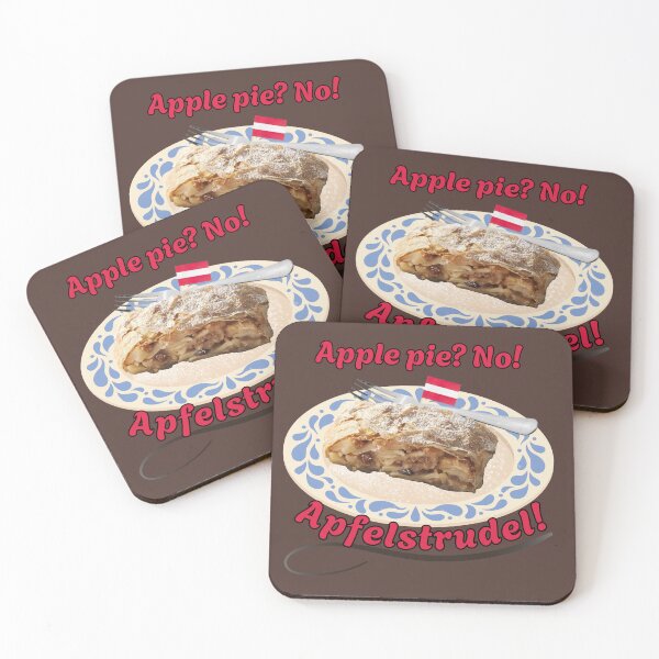 Item preview, Apple pie? No! Apfelstrudel – Austrian Dessert Pride designed and sold by mycreastyle.