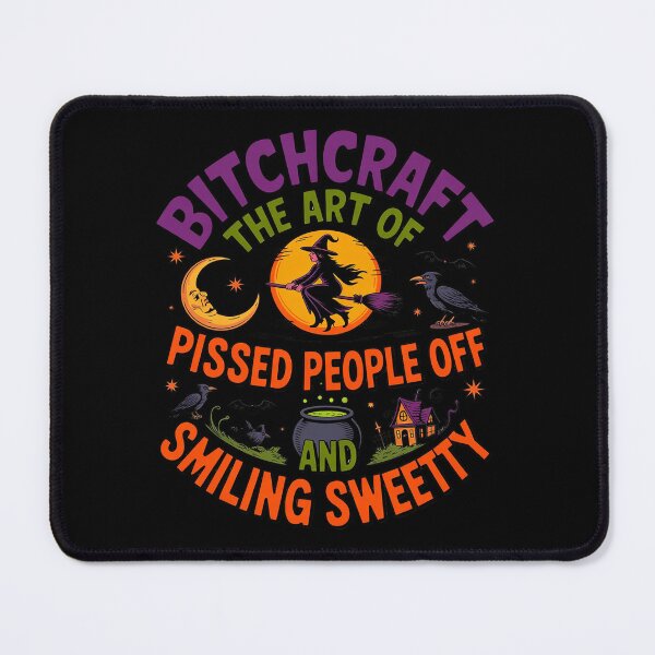 Item preview, Bitchcraft The Art of Pissing People Off Sweetly Witchcraft designed and sold by BubblePancake.