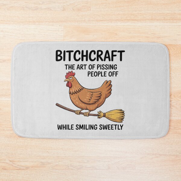 Item preview, Bitchcraft Art of Pissing People Off While Smiling Sweetly designed and sold by BubblePancake.