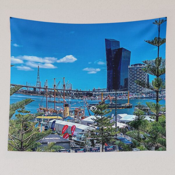 Item preview, A View to Docklands - Melbourne, Victoria, Australia designed and sold by Steven Jodoin.
