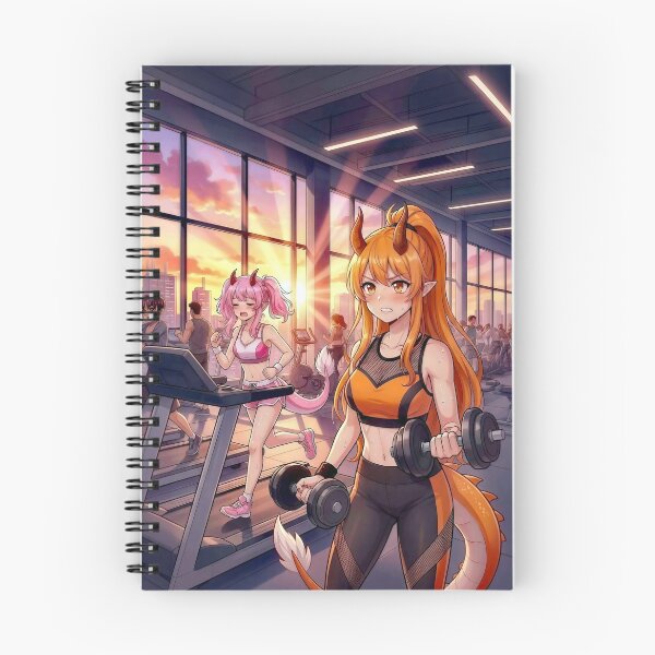 Item preview, Dragon Girl Gym Workout Motivation designed and sold by DomeGeekArt.