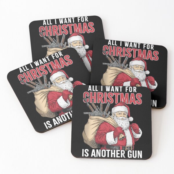 Item preview, Funny Santa Christmas Gun Lover Second Amendment Holiday Design designed and sold by MassonCalepon.