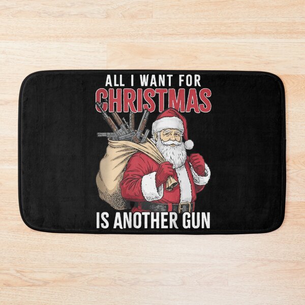 Item preview, Funny Santa Christmas Gun Lover Second Amendment Holiday Design designed and sold by MassonCalepon.