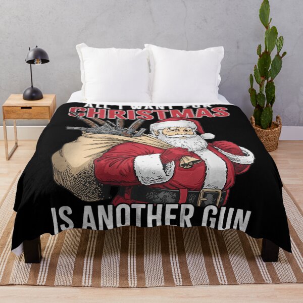 Item preview, Funny Santa Christmas Gun Lover Second Amendment Holiday Design designed and sold by MassonCalepon.