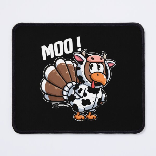 Item preview, 90s Holiday Cow Moo Funny Festive Day Turkey Thanksgiving designed and sold by rebeccathanuos.