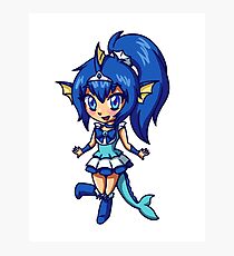 Vaporeon Magical Girl Chibi Photographic Print