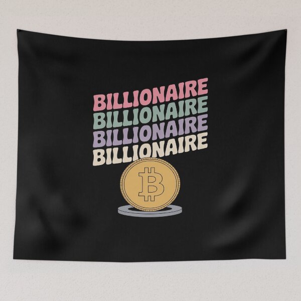 Item preview, Bitcoin Multi Billionaire designed and sold by BubblePancake.