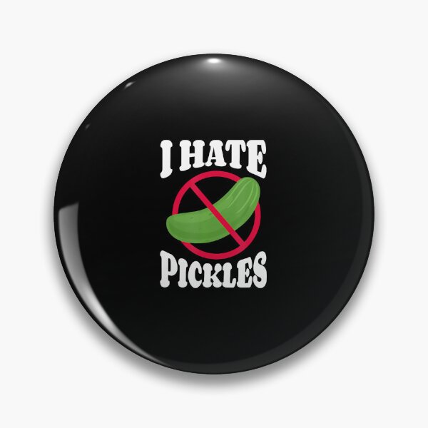 Item preview, I Hate Pickles Cucumber Anti-Vegan designed and sold by LorraineRita.