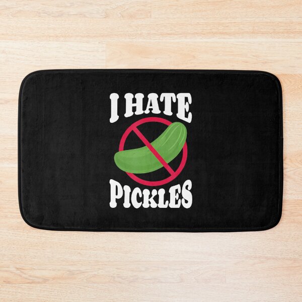 Item preview, I Hate Pickles Cucumber Anti-Vegan designed and sold by LorraineRita.