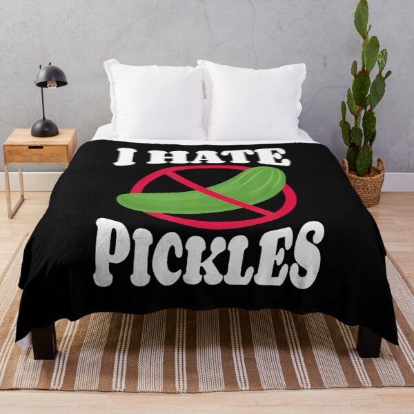 Item preview, I Hate Pickles Cucumber Anti-Vegan designed and sold by LorraineRita.