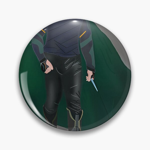Item preview, MISCHIEVOUS-GUY-IN-GREEN-CAPE designed and sold by ChristaKiefer.