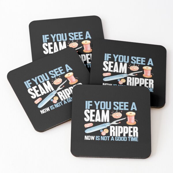 Item preview, Sewing Gift If You See Seam Ripper Sewing Quilting designed and sold by RebeccaCelia.