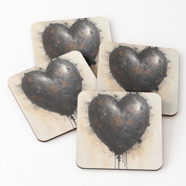 Item preview, Broken heart: darkness, cracks, decay designed and sold by Mianku | Für das Leben.