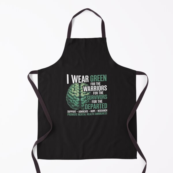Item preview, I Wear Green For Mental Health Awareness Fight The Stigma designed and sold by GaryPacheco6.