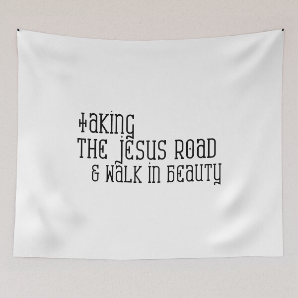 Item preview, Jesus Road; Walk In Beauty; designed and sold by StickerApe.