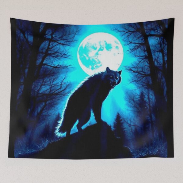 Item preview, WEREWOLF FULL MOON designed and sold by artfu.
