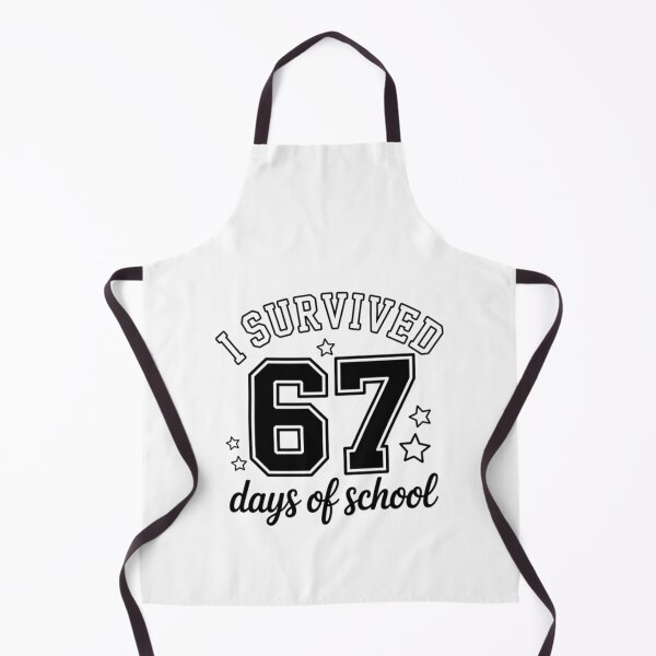 Item preview, 67 School Funny Days Classic of 67 Teacher Survived I Student Meme designed and sold by SteveSaccoro.