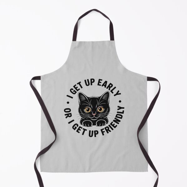Item preview, Black Cat Morning Mood I Don’t Do Early,Cat Coffee designed and sold by BubblePancake.