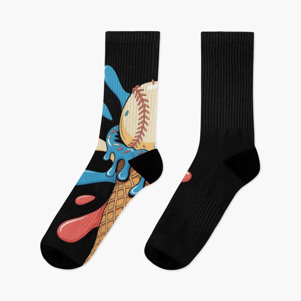 Item preview, Distressed Baseball Boys Ice Cream Drip Baseball Boys Youth  designed and sold by VasilisLamArt.