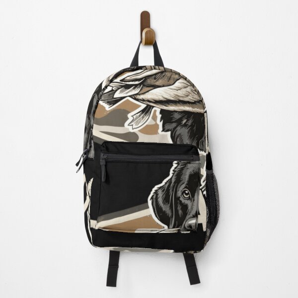 Item preview, Black Lab Hunting Dog Duck Retrieval Camouflage Graphic Art designed and sold by DuneHaicna.