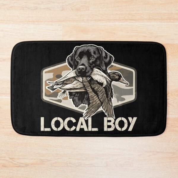 Item preview, Black Lab Hunting Dog Duck Retrieval Camouflage Graphic Art designed and sold by DuneHaicna.