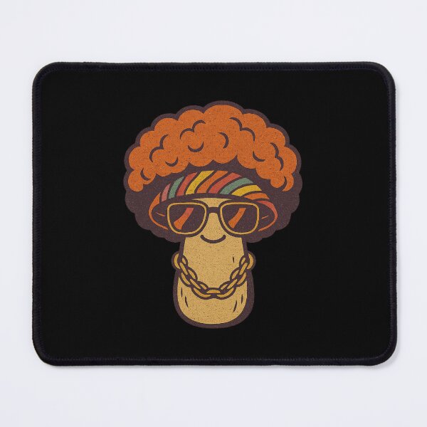 Item preview, Funky Afro Mushroom Retro Psychedelic Art designed and sold by ModkMerch.